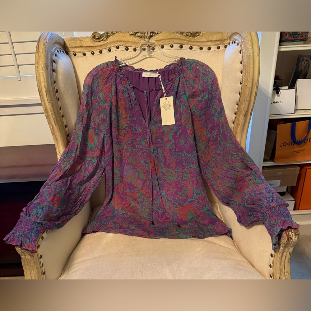Ramy Brook new Luanne blouse S-M